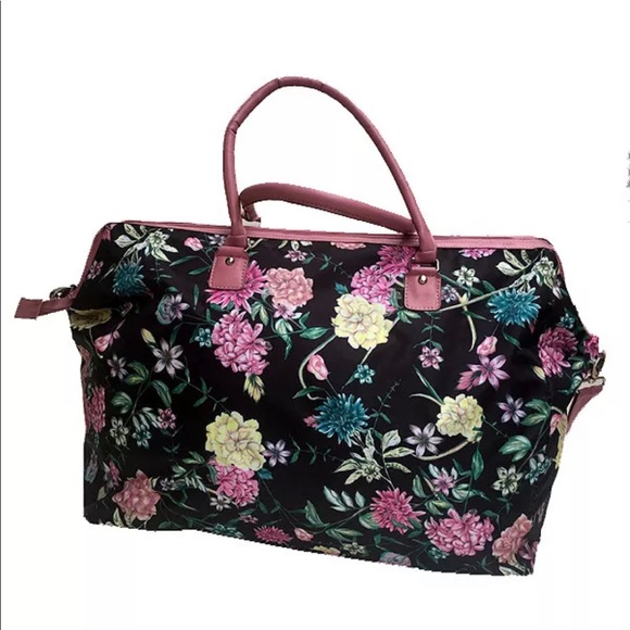 kensie floral luggage